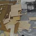 TuKIIE DIY Miniature Dollhouse Kit with Furniture, 1:24 Scale Creative Room Mini Wooden Doll House Accessories Plus Dust Proof & Music Movement for Kids Teens Adults(Satisfied Time)