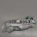 Tee Stop Valve Add-A-Tee Valve, 3/8" Compression Faucet T Adapter Connector Splitter for Dishwasher Washing Machine Toilet Supply Line(3/8x3/8x3/8)