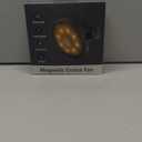 Magnetic Cruise Fan with 12000mAh Battery - Portable Cabin Air Circulator, 3-Speed LED Desk Fan with Timer, Power Bank & Ceiling/Wall Mount, Cruise Ship Approved for Travel (White)