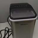 EUHOMY Countertop Ice Maker Machine with Handle, 26lbs in 24Hrs, 9 Ice Cubes Ready in 6 Mins, Auto-Cleaning Portable Ice Maker with Basket and Scoop, for Home/Kitchen/Camping/RV. 