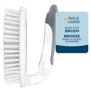 Jacent Key & Castle Grout & Tile Brush Ideal for Scrubbing Tubs, Sinks & Floors
2 Pack