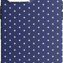 White and Navy Tiny Polka Dot Vintage Boho Aesthetic Cute Case for iPhone 16 Pro Max