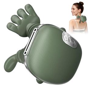 altoance 2026 Upgrade Edition 4D Neck and Shoulder Heat Massager, Wireless Portable Neck Massager, Relieves Muscle Pain, Simulates Deep Tissue Massage of Human Hand, Ideal Gift.（Emerald Green）
