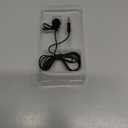 Helix Lucid Mic Lapel Microphone with Aux Connector - Black