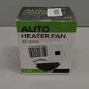 LARDERGO Car Heater, 2-in-1 Quickly Melt Frost & Clear Fog on Windshield, 2V 200W Portable Defroster with 360 Rotation, Cigarette Lighter Plug in for All Car - Black/Grey