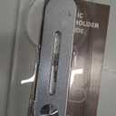 CloudValley Adjustable Laptop Stand, Magnetic Phone Holder, Aluminum Slim Computer Monitor Side Mount Clip for iPhone MagSafe Series & All Phones, Portable Foldable Computer Expansion Bracket, Black