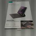 ESR iPad Air 13 Inch Case Keyboard (M3/M2, 2025/2024) & iPad Pro 12.9 inch (6th/5th/5th/3rd) Magic Keyboard, Easy-Set Floating Cantilever Stand, Precision Multi-Touch Trackpad, Rebound Series, Black