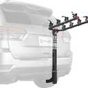 Allen Sports Deluxe 4-Bike Hitch Mount Rack (2-Inch Receiver) , Black (Black)