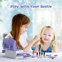 PERRYHOME Kids Makeup Set for Girl 56 Pcs Washable Real Cosmetic, Non-Toxic Frozen Toys Toddler Makeup Kit, 2026 New CPF Sustainable Materials Birthday Gift for 3 4 5 6 7 8 9 10 11 12 Year Old Girls