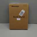 Clear Acrylic Book Stand - Adjustable Height, Large Open Book Display Stand, Coffee Table Book Stand, Book Holder Stand for Reading Display Cookbook, Recipe, Bible, Quran, Magazines, Textbooks, Easel