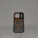 Magnetic 3 in 1 for iPhone 17 Pro Case, [Omni-Directional Protection] with 1x Screen Protector + 1x Camera Cover, [Seamless Work with Magsafe] Shockproof Slim Thin Case for iPhone 17 Pro Cosmic Orange