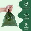 Poop Bags for Dogs - 40% Plant-Based, Extra Thick 9x13 Inch Dog Poop Bags RollsLeakproof Waste Bags (270 Counts with Dispenser)