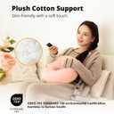 Tablet Pillow Stand for Reading, Adjustable Tablet Stand Phone Holder for Bed with Detachable Snack Bowl, Fits 4.7"-13" Kindle/Phones/Tablets, Watch Videos, Stream Media, Pink