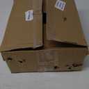 CHENGU 100 Pieces Plastic Disposable Wine Glasses with Gold Rim 7 Oz Clear Hard Plastic Fancy Wine Cups with Stem for Wedding Birthday Anniversary Party Supplies