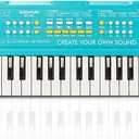 Keyboard Piano for Kids, BIGFUN 37 Keys Toddler Piano Multifunction Music Educational Instrument Toy, Electronic Kids Keyboard for 37 Year Old Girls and Boys (Blue)