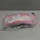 Ziciner Steering Wheel Cover, Bling Crystal Rhinestones Auto Wheel Protector, Sparkly Cover Universal Fit Diverse 14.5-15 inch Steering Wheel, Interior Decor Car Accessories (White+Pink)