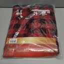 Marina Decoration Christmas Premium Luxury Decor Ultra Soft 100% Cotton Embroidered Bathroom Modern 3 Piece Towel Set, Red Black Plaid Snowman and Deer Pattern