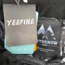 Mens Ski Jacket and Pants Set Ski Suit Winter Waterproof Windproof Hooded Snow Coat 2 Pieces Snowboarding Snowsuits (Large, Black)