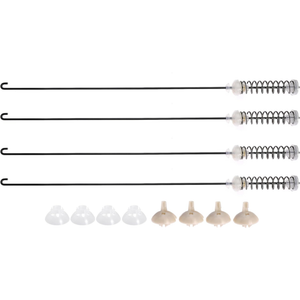 W10780045 Washer Suspension Rods Kit for Whirlpool for Kenmore for May-tag for Amana suspension rod W10537442 W10780053 WTW4616FW0 NTW4516FW0 NTW4516FW1 WTW4800BQ1
