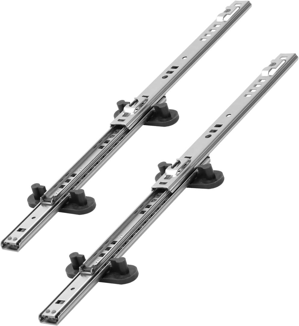 W11259786 W11259785 Dishwasher Dishrack Slide Track (Left & Right) - Compatible With Whirlpool KitchenAid Maytag Jenn-Air Dishwasher - Replaces PS12584377 PS12584377 AP6783993 AP6783993 KDTE204EPA2