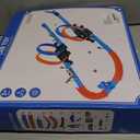 Slot Car Race Track Sets with 360 Thrill Loops & 4 High-Speed Cars, 64 Pcs Large Flexible Racing Track for Kids Ages 3-5 4-8 8-12, Race Car Toys Gift for Boys Girls Birthday Christmas