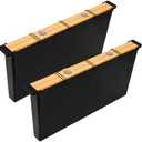 2 Pack 3.3L Beehive Feeder Beehive Frame Feeder Deep Frame Water Feeder for Beekeeping Bee Feeding Tools