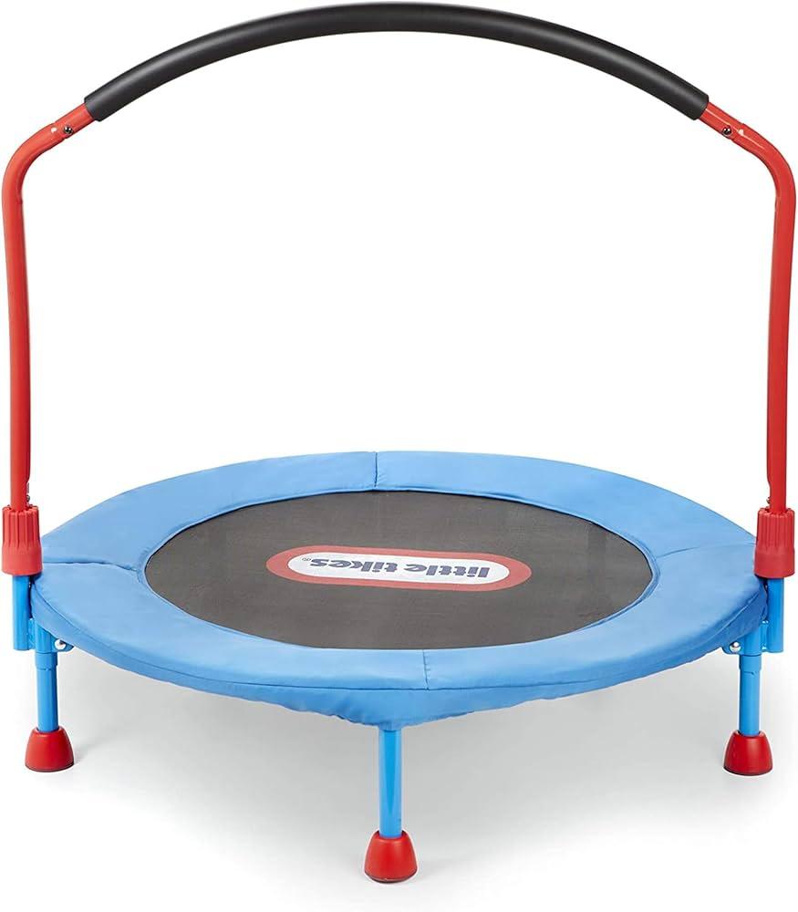 Little Tikes Easy Store 3' Trampoline For unisex-children, 36.00 L x 36.00 W x 33.50 H Inches