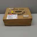 ZEALFEEL Snow Tube, 2 Person 48'' Snow Tubes with Commercial Grade Cover for Kids & Adults, Inflatable Heavy Duty Snow Sled Thickened Hard Bottom with Detachable Tow Strap, Sleds Winter Gifts for Boys