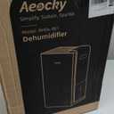 4500 Sq.Ft Most Efficient Energy Star 2025 Dehumidifier,AEOCKY Max 80 Pint/D(Standard 56Pint/D) Smart Compressor Dehumidifier with Drain Hose, Intelligent Humidistat,for Basement,Bedroom,Home,Bathroom