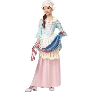California Costumes, Colonial Lady/Betsy Ross, Girl's Costume, XL