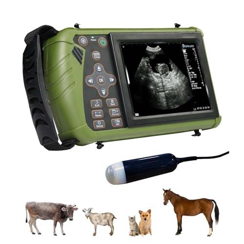 DAWEIanimed DAWEI Professional Vet Ultrasound Machine Portable Veterinary Handheld Scanner B-Ultra Sound with 3.5MHz Probe for Pig,Sheep, Goat, Dog use