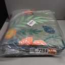 5x7 Floral Washable Area Rugs, Lagre Living Room Rug Floral Vintage Soft Ultra Thin Kids Bedroom Carpet Rug for Girls Playroom Entryway, Green (Multi 1031)