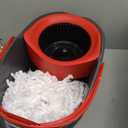 O-Cedar EasyWring Microfiber Spin Mop & Bucket Floor Cleaning System + 2 Extra Refills, Red/Gray