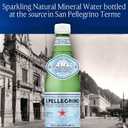 S.Pellegrino Sparkling Natural Mineral Water, Plastic Bottles, 16.9 Fl Oz (Pack of 12)