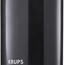KRUPS Precision Electric Coffee Grinders: 3 oz Capacity, 200W Motor, Stainless Steel Blades for Uniform Grinding of Coffee Beans, Herbs, Nuts, and Spice Grinder (Black)