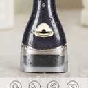 Electric Foot Callus Removers Rechargeable, Portable Electronic Foot File Pedicure Tools, Electric Callus Remover Foot Scrubber Kit, Professional Foot Care Ideal Gift for Dead, Hard Cracked Dry Skin (003-black)