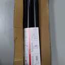 Shower Curtain Rod Adjustable 43-78 inch, 1"Diameter Spring Tension Curtain Rod No Drill, Anti-Rust Non-Slip Shower Rod, Black Shower Curtain Rod for Bathroom Tension