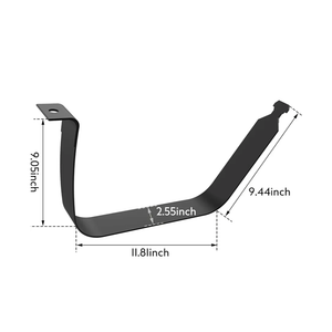 Fuel Tank Strap Compatible with Chevrolet GMC Black More Detail Models Refer to Description