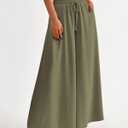 BTFBM Wide Leg Palazzo Pants for Women 2026 Summer Spring Casual High Waisted Flowy Trousers Boho Beach Vacation Outfits (S)