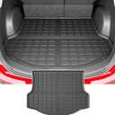 powoq Cargo Mat Compatible with 2013-2018 Toyota RAV4 Trunk Mat All Weather TPE Trunk Liner Cargo Liner Replacement for 2013 2014 2015 2016 2017 2018 Toyota RAV4 Accessories