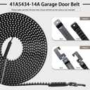 41A5434-14A Drive Belt 306'' for 10FT Garage Door Opener, 041A5434-14A Formula 1 Belt Assembly Replacement Compatible with liftmaster/Chamberlain/Whisper Belt Drive Garage Door Openers