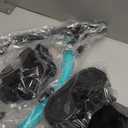 Snorkeling Gear for Adults Kids, Dry-Top Snorkel Set, 180Panoramic Wide View Diving Mask Breathing Freely Snorkel Mask for Snorkeling Scuba Diving Swimming Travel (A1-Black + BlackGreen)