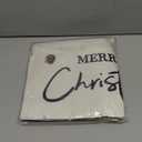 AVOIN colorlife Merry Christmas Trees Pine Needle Pinecone Throw Pillow Covers, 20 x 20 Inch Xmas Balls Hello Winter Holiday Cushion Case Decoration for Sofa Couch Set of 4