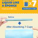 50-Pack Extra Large Pee Pads - 34" x 28" Puppy Pads for Dogs with 6-Layer Leakproof Protection, Disposable and Quick-Dry Dog Pads with High Absorbency for Easy Potty Training