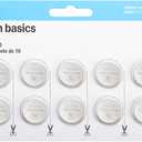 Amazon Basics CR2032 Lithium Batteries, 10-Pack, Child-Proof Package, Non-Coated - AirTag Compatible