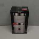 Bistro 13.5oz Bistro Barista Electric Milk Frother, Automatic Temperature Control, Boil-Dry Protection, Black