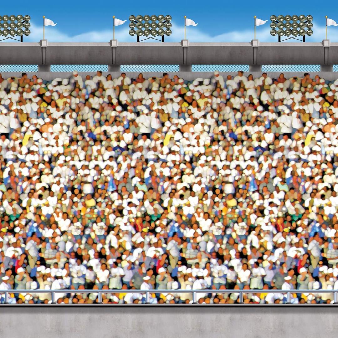 Beistle Upper Deck Stadium Backdrop Insta-Theme