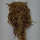 karlery Men Women Long Curly Orange Mix Blonde 70s Heavy Metal Rocker Mullet Wig 80s Costume Anime Wig