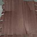 Yes4All EVA Interlocking Mats, Puzzle Floor Tiles, Foam Floor Padding with Border for Furniture, Home Space, Living Room, Garage 11,22,32 SQFT (D. Walnut Wood Dark)