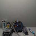 Shark Carpet Cleaner Machine, Portable Upholstery StainStriker, Spot, Odor & Stain Remover, 2 Carpet Cleaner Solutions, 4 Tools, Perfect for Pet Hair, Area Rugs, Couches, Nordic Blue, PX202BRN